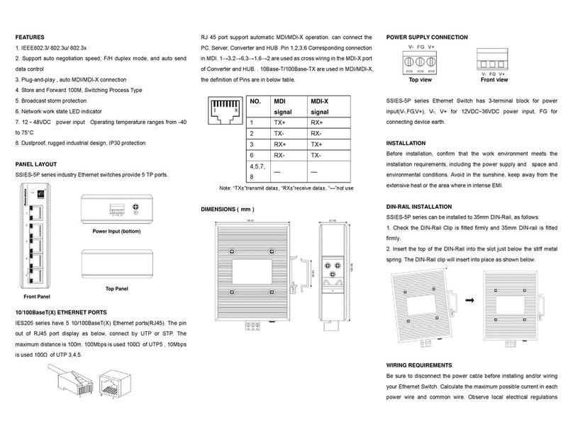 SyxthSense SSIES-5P Hardware installation guide