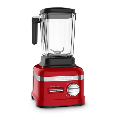 KitchenAid Pro Line KSB8270 User manual