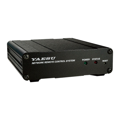 Yaesu SCU-LAN10 Operation manual