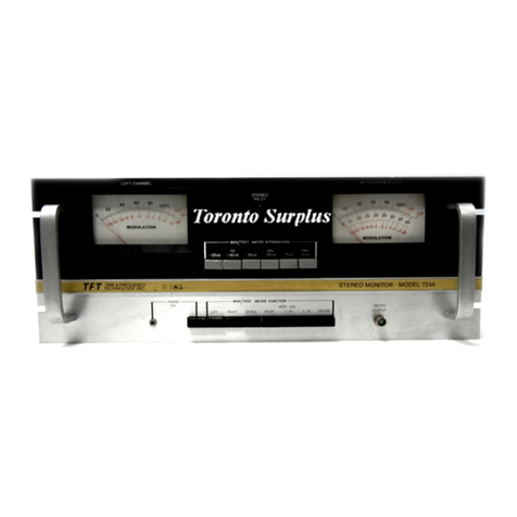 TFT 724A User manual