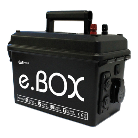 Carp Sounder e.Box operating instructions