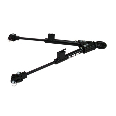 Blue Ox TRION BX7520P OPERATOR, PARTS, AND INSTALLATION MANUAL Blue Ox TRION BX7520P OPERATOR, PARTS, AND INSTALLATION MANUAL