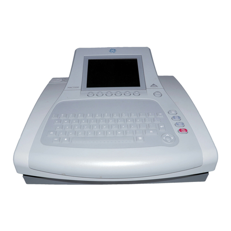 GE MAC 3500 User manual