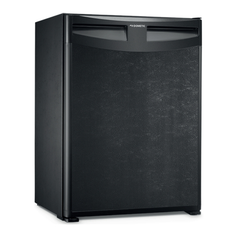 Dometic ECOLINE RH430LD Installation and operating manual