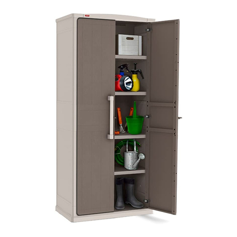 Keter OPTIMA Outdoor Utility Cabinet User manual