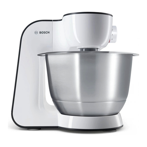 Bosch MUM50 Series User manual