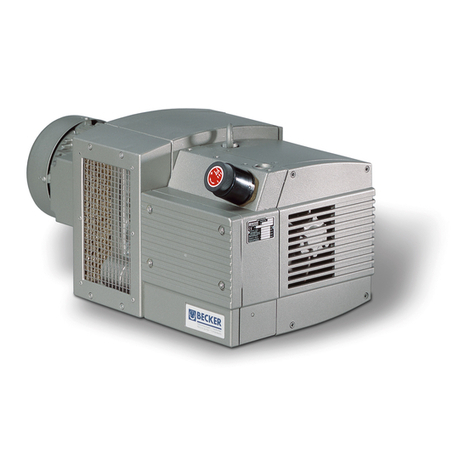 Becker KVT 3.100 operating instructions
