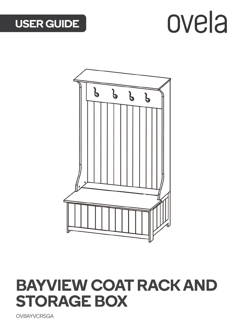 Kogan Ovela Bayview Coat Rack OVBAYVCRSGA user guide Kogan Ovela Bayview Coat Rack OVBAYVCRSGA user guide
