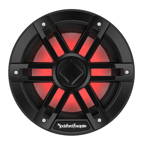 Rockford Fosgate Element ready M1 Series User manual