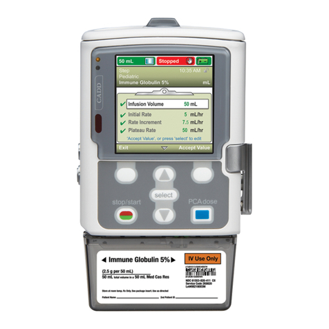 Smiths Medical CADD-Solis VIP User manual Smiths Medical CADD-Solis VIP User manual