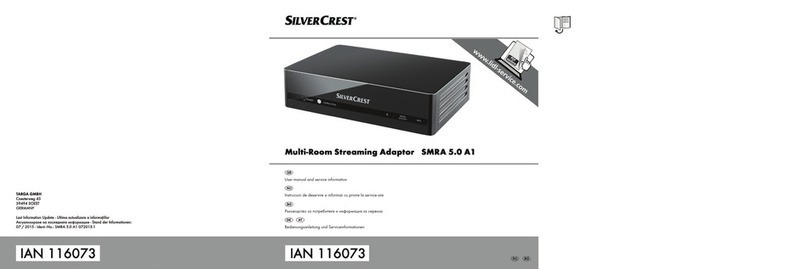 Silvercrest SMRA5.0A1 Instruction sheet