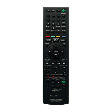 Sony RDR-HXD790 Use and care manual