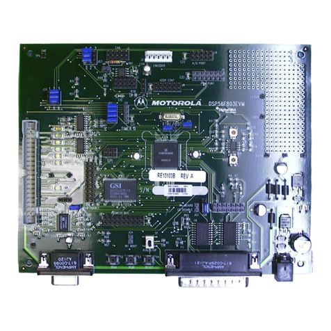 Motorola DSP56F803 Instructions for use