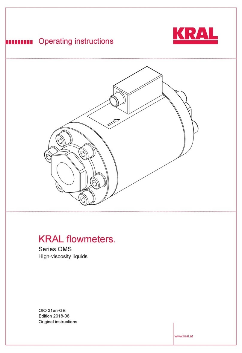 KRAL OMS Series User manual