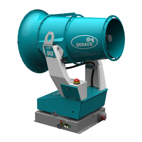 DEHACO Dust Control Unit User manual