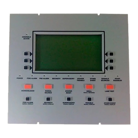 Honeywell NOTIFIER LCD-160 User manual