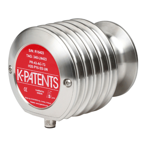 Vaisala K-PATENTS PR-43-IA Series User manual