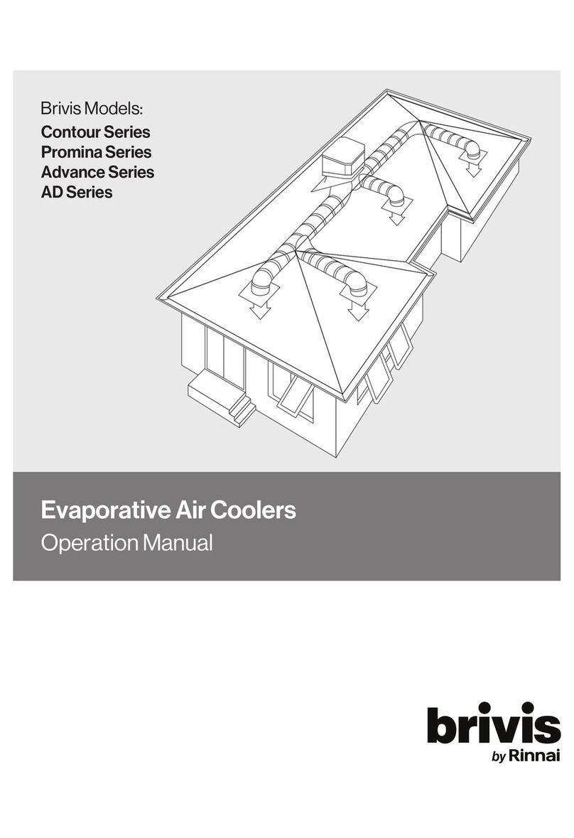 Rinnai Brivis Contour Series User manual