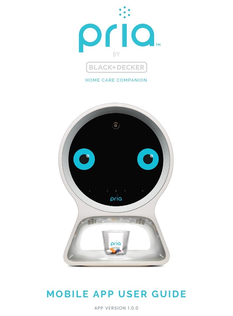 BLACK DECKER Pria user guide