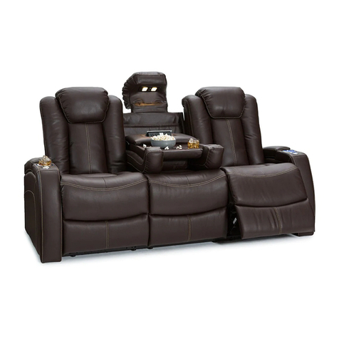 Seatcraft Omega Loveseat with Storage Console Assembly & general use guide Seatcraft Omega Loveseat with Storage Console Assembly & general use guide