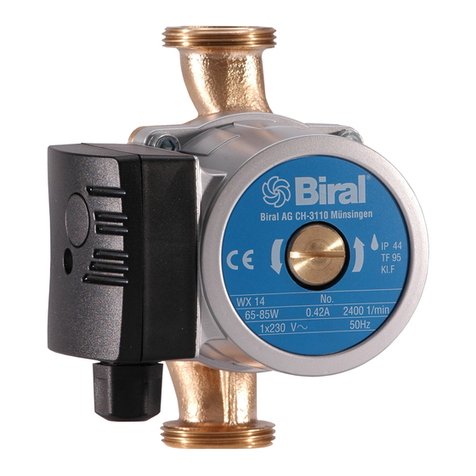 Biral WX Series User manual