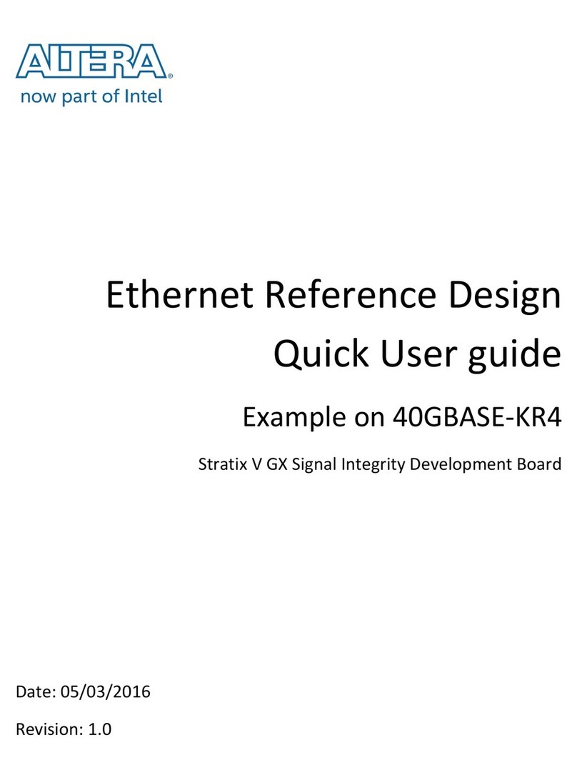Altera 40GBASE-KR4 Instruction manual