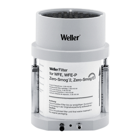 Weller WFE User manual
