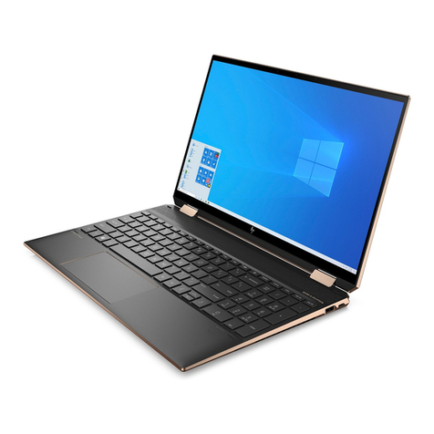HP Spectre x360 15 Assembly instructions