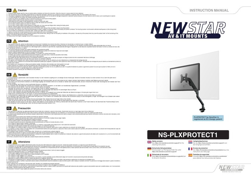 New Star NS-PLXPROTECT1 instruction manual