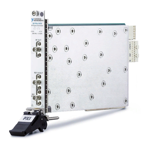 National Instruments PXIe-5650 User manual National Instruments PXIe-5650 User manual