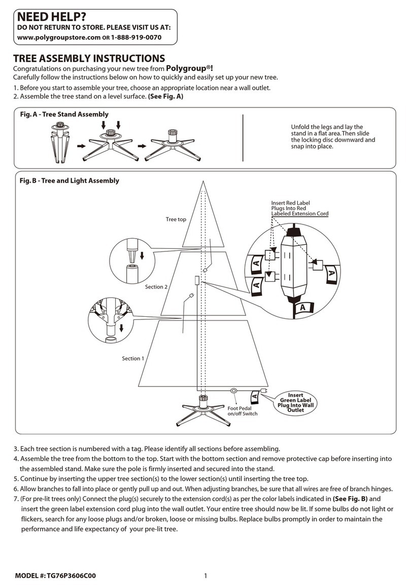 Polygroup TG76P3606C00 User manual