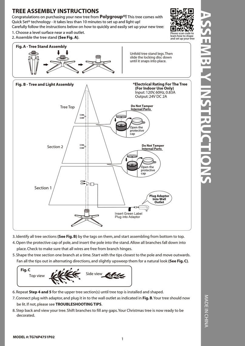 Polygroup TG76P4751P02 User manual