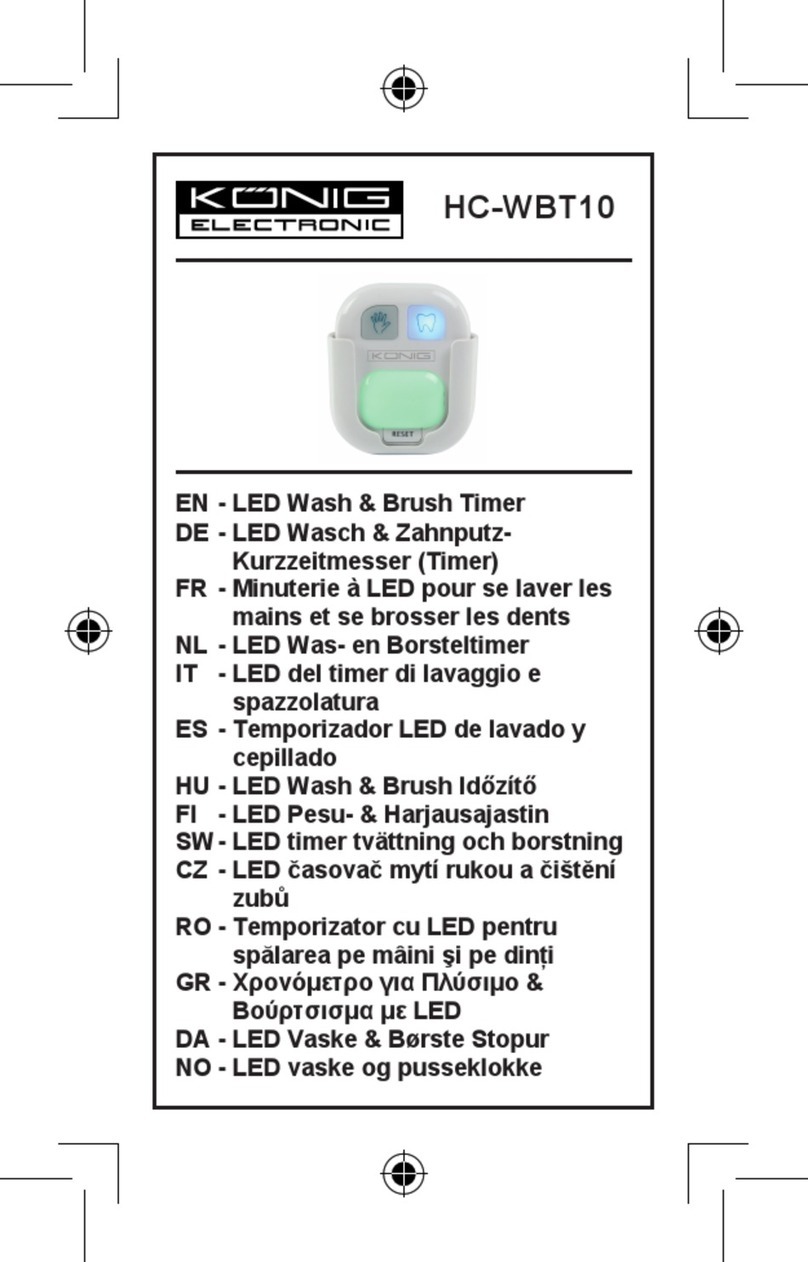 König Electronic HC-WBT10 manual