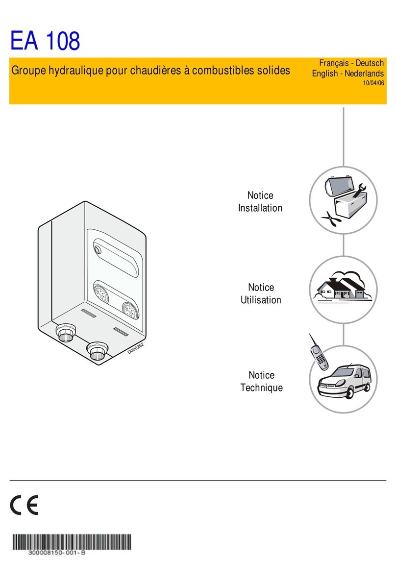 DeDietrich EA 108 instructions