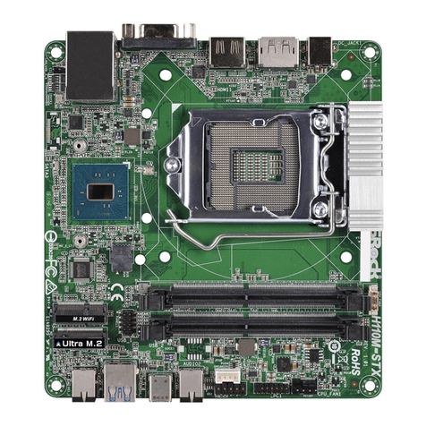 ASROCK H110M-STX User manual