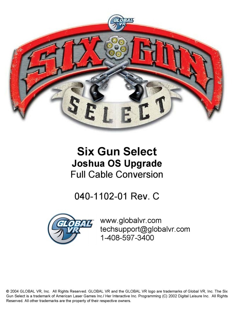 Global VR Six Gun Select User manual