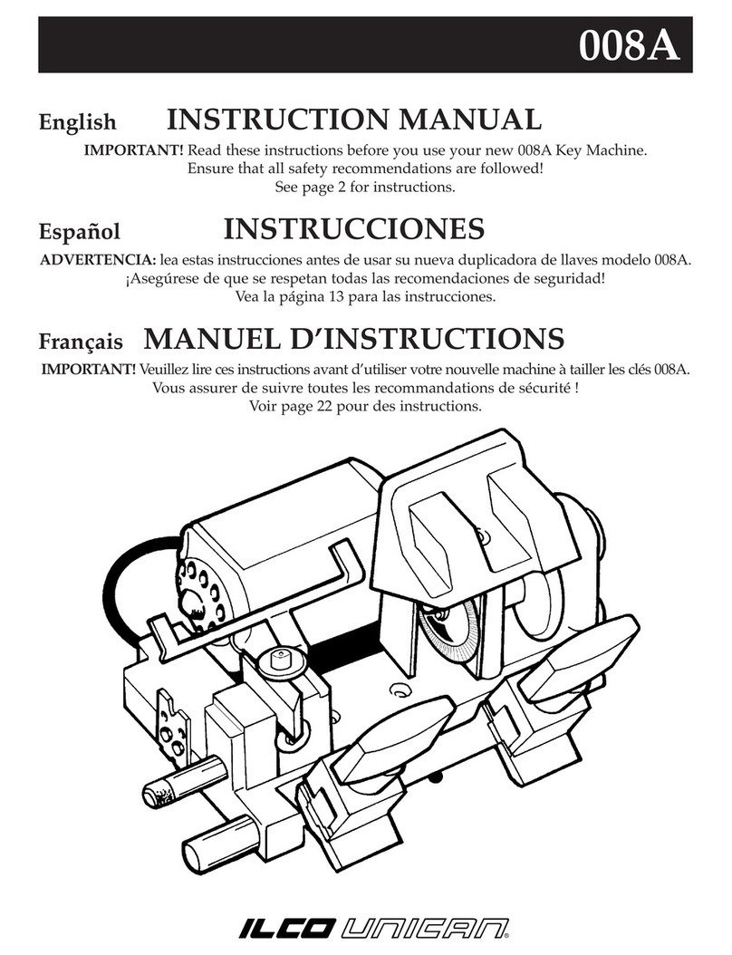 ILCO Unican 008A instruction manual