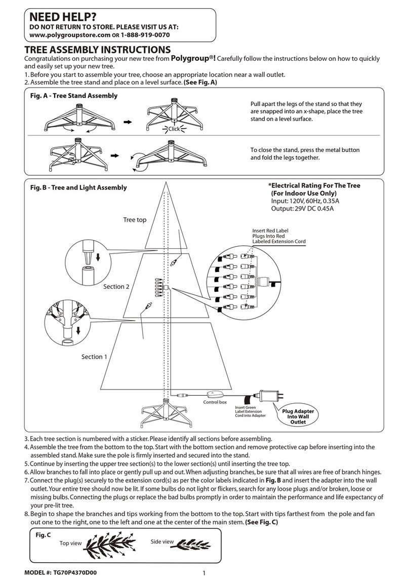 Polygroup TG70P4370D00 User manual