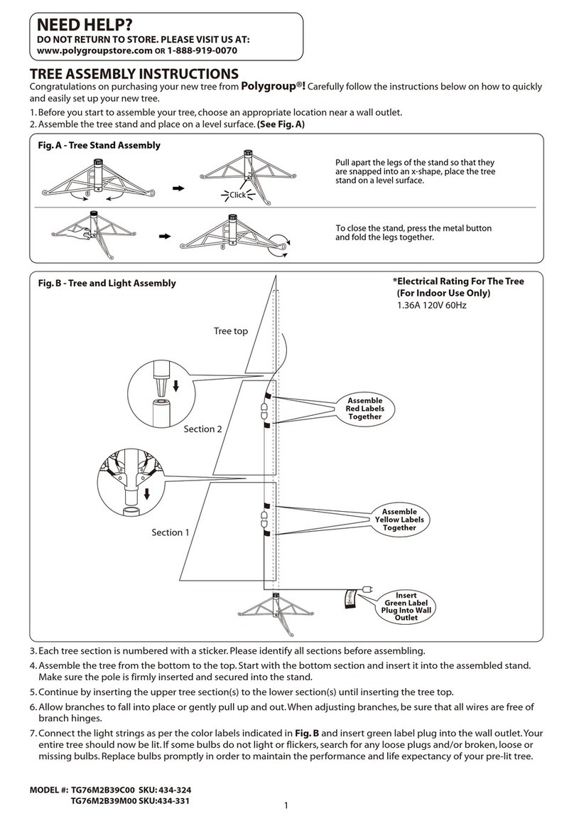 Polygroup TG76M2B39C00 User manual