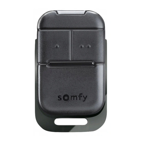 SOMFY KEYPOP 2 RTS User manual