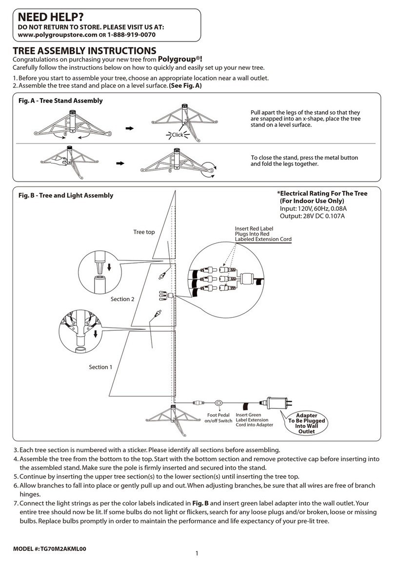 Polygroup TG70M2AKML00 Assembly instructions