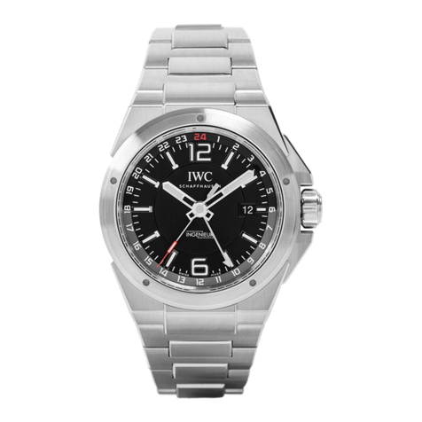 iwc Ingenieur Dual Time User manual