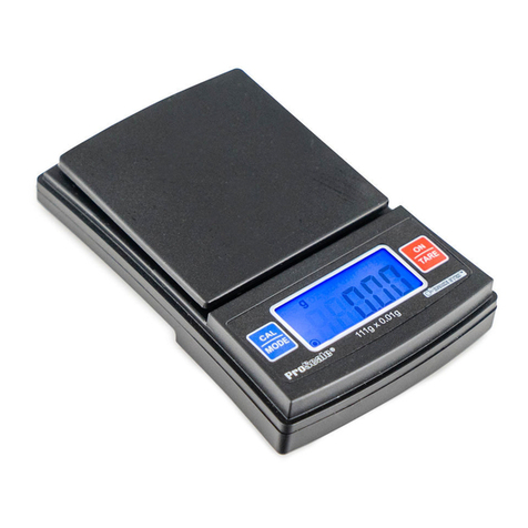 Proscale 111 user manual
