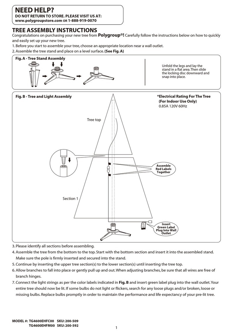 Polygroup TG4600EHFC00 Assembly instructions