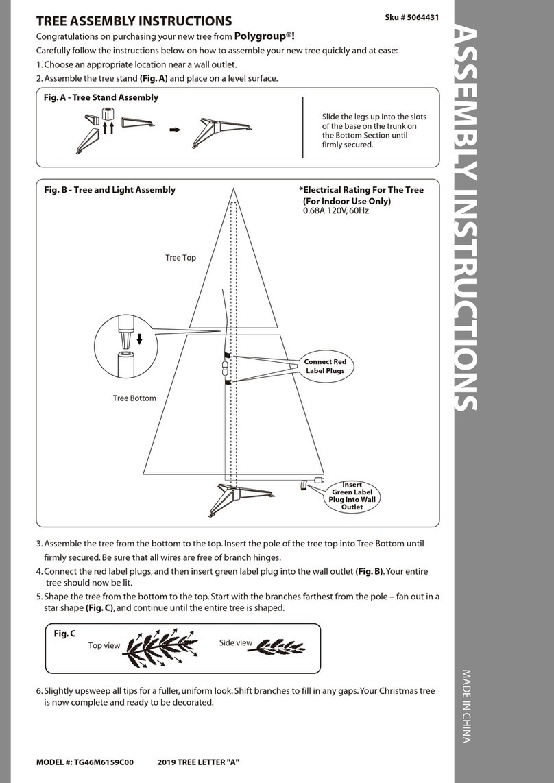 Polygroup TG46M6159C00 Assembly instructions