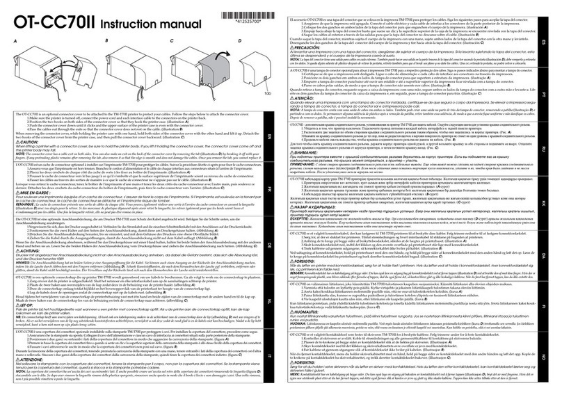 Seiko Epson OT-CC70II instruction manual