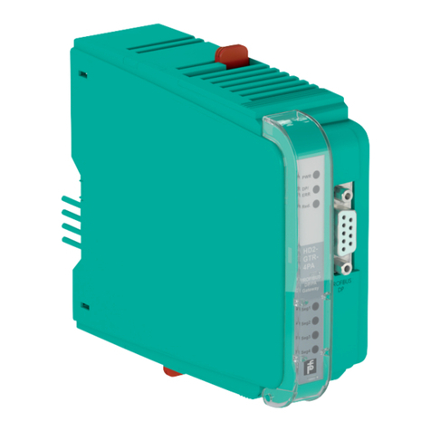 Pepperl+Fuchs FieldConnex Segment Coupler 3 User manual