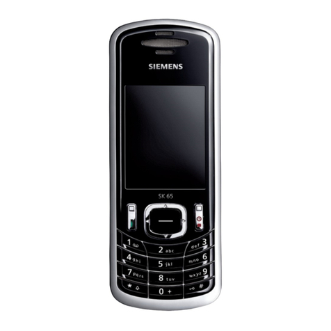 Siemens Mobile SK65 User manual Siemens Mobile SK65 User manual