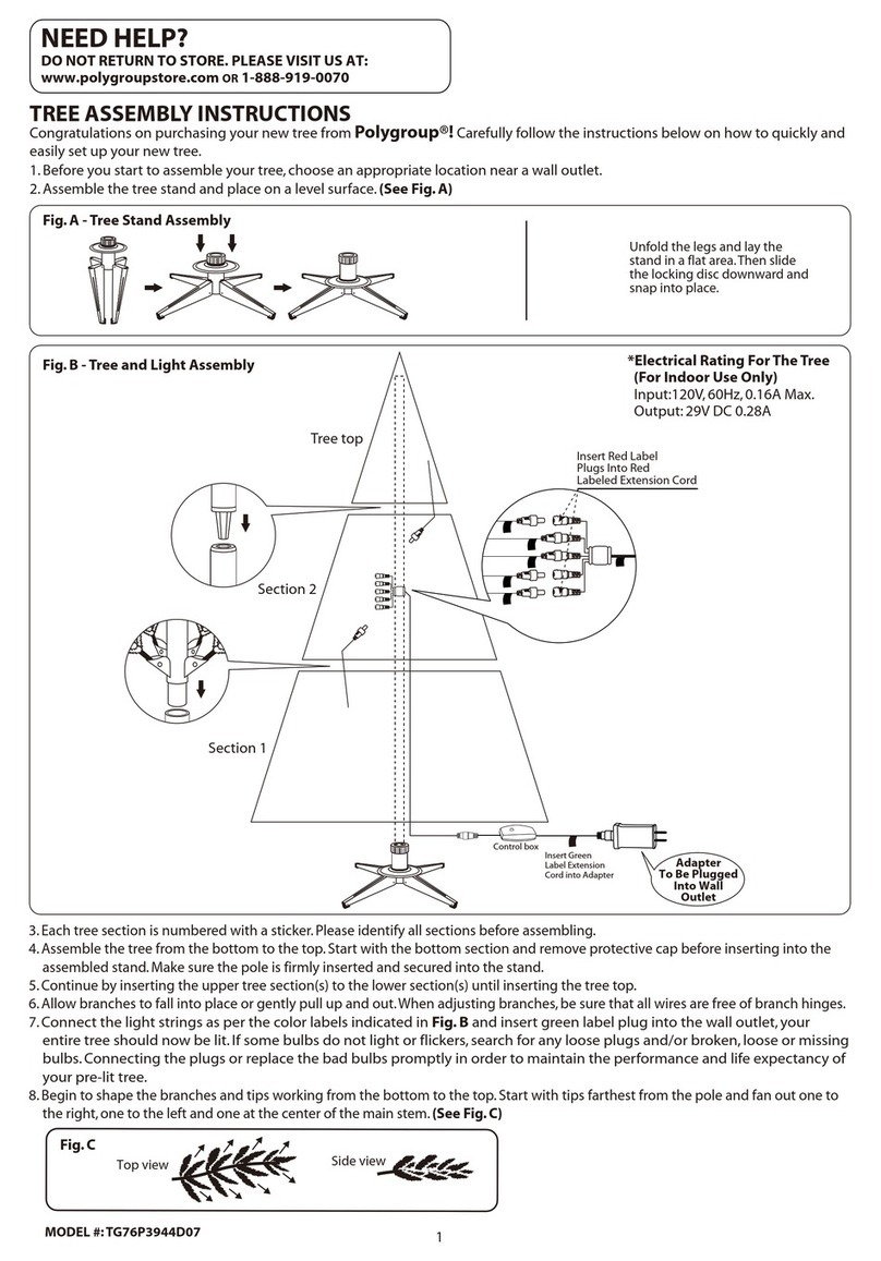 Polygroup TG76P3944D07 User manual