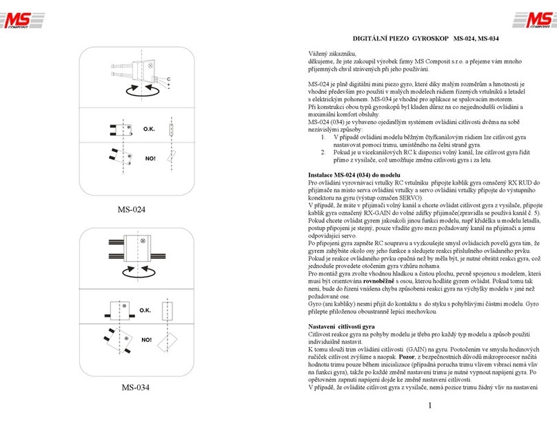 MS Composit MS-024 User manual